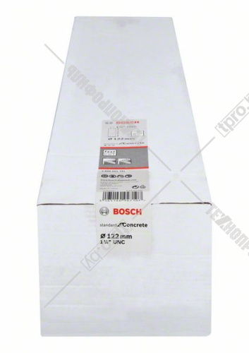 Алмазная коронка D122 мм 1 1/4" Standard for Concrete BOSCH (2608601741) купить в Гродно фото 3