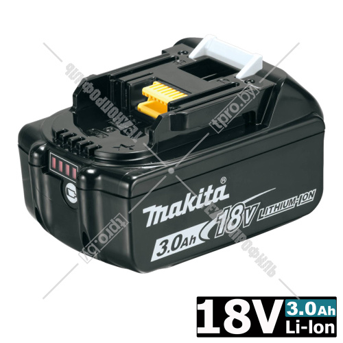 Аккумулятор BL1830B 3.0 Ah (1 шт) MAKITA (197600-6) купить в Гродно