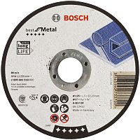 Отрезной круг 125х1,5х22,23 мм Best for Metal BOSCH (2608603518) купить в Гродно