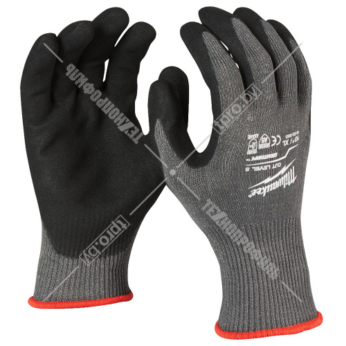 Защитные перчатки (Ур.5 / размер 11/XXL / 1 пара) с улучшеной защитой от порезов Milwaukee (4932471427) купить в Гродно фото 2