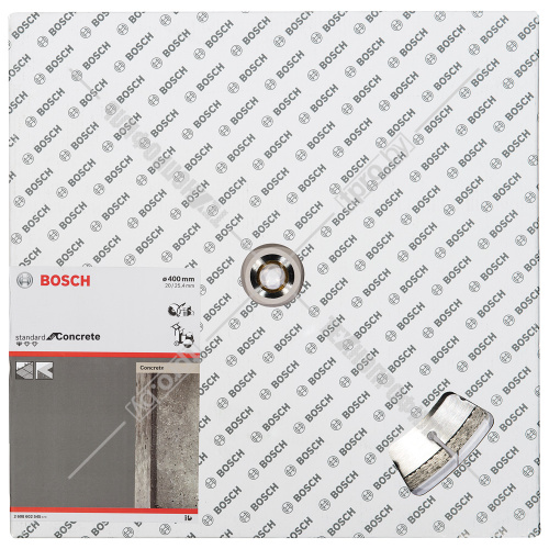 Алмазный круг Standard for Concrete 400x20/25,4 мм BOSCH (2608602545) купить в Гродно фото 3