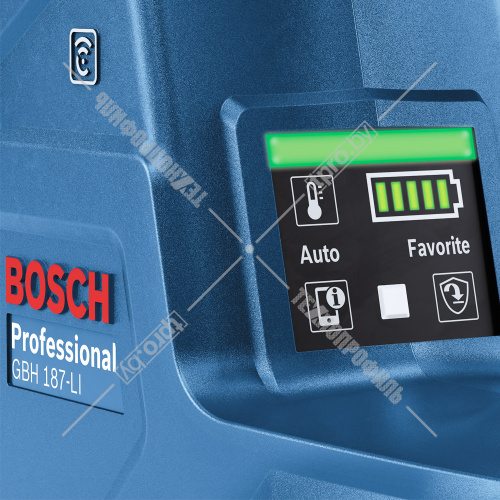 Перфоратор аккумуляторный GBH 187-LI Professional BOSCH (0611923022) купить в Гродно фото 5