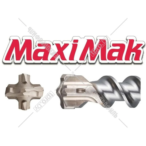 Бур по бетону SDS-Max 28x400x540 мм MaxiMak MAKITA (B-05474) купить в Гродно фото 2