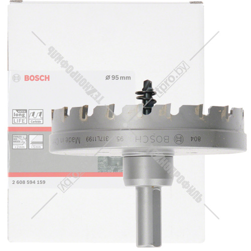 Коронка 95 мм Precision for Sheet Metal BOSCH (2608594159) купить в Гродно