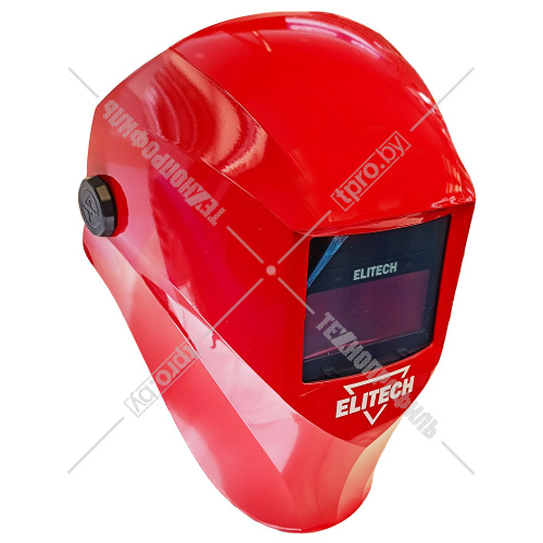 Сварочная маска-хамелеон 777 (красная) ELITECH (E0912.002.00) купить в Гродно фото 3
