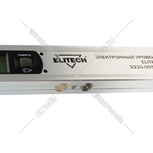 Электронный магнитный уровень 40 см (0-90°) ELITECH (2210.001200) купить в Гродно фото 8