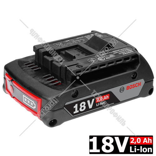 Аккумулятор GBA 18V 2.0 Ah (1 шт) Professional BOSCH (1607A350MA) купить в Гродно