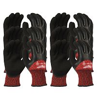 Защитные зимние перчатки (Ур.3 / размер 11/XXL / 12 пар) с защитой от порезов Milwaukee (4932471613) купить в Гродно