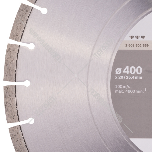 Алмазный круг Best for Concrete 400х20/25,4 мм BOSCH (2608602659) купить в Гродно фото 2