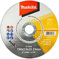 Отрезной круг 150x2,0x22,23 мм по металлу / нержавеющей стали MAKITA (D-75546) купить в Гродно