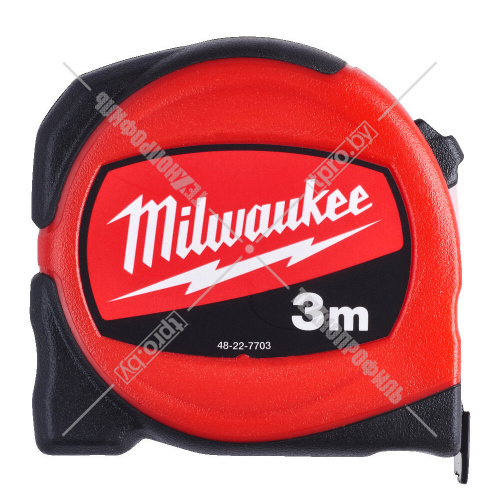 Рулетка SLIM 3 м / 16 мм Milwaukee (48227703) купить в Гродно