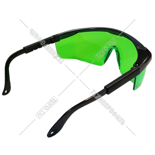 Очки для работы с лазерным нивелиром (зеленые) в чехле ELITECH (2210.002100) купить в Гродно фото 5