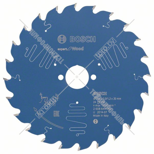 Пильный диск 190x2,0х30 мм Z24 Expert for Wood BOSCH (2608644083) купить в Гродно фото 2