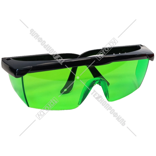 Очки для работы с лазерным нивелиром (зеленые) в чехле ELITECH (2210.002100) купить в Гродно фото 3