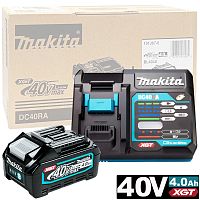Аккумулятор BL4040 XGT 40V max (1 шт x 4.0 Ah) + зарядное DC40RA MAKITA (191J67-0) купить в Гродно