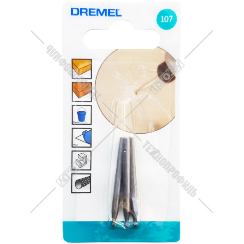 (107) Гравировальная насадка-шар 2,4 мм (3 шт) Dremel (26150107JA) купить в Гродно