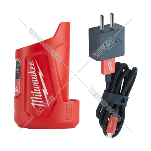 Зарядное устройство USB 2.1 M12 TC Milwaukee (4932459450)