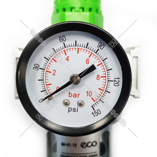 Фильтр воздушный (1/2") с регулятором давления ECO AU-01-12 купить в Гродно фото 3