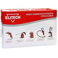 Набор пневмоинструментов (5 предметов) ELITECH (0704.012000) купить в Гродно