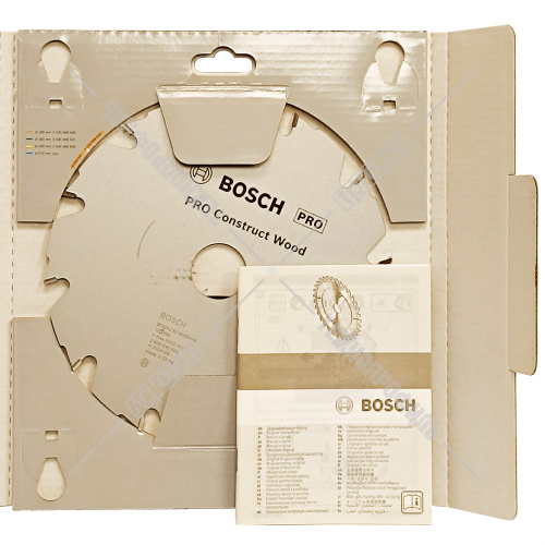 Пильный диск 190х2,6х30 мм Z12 Construct Wood BOSCH (2608640633) купить в Гродно фото 3