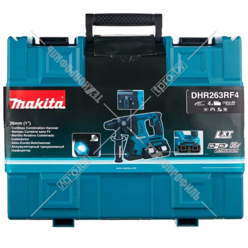Перфоратор аккумуляторный DHR263RF4 (DHR 263 RF4) MAKITA купить в Гродно фото 2