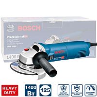 Угловая шлифмашина GWS 1400 Professional BOSCH (0601824806) купить в Гродно