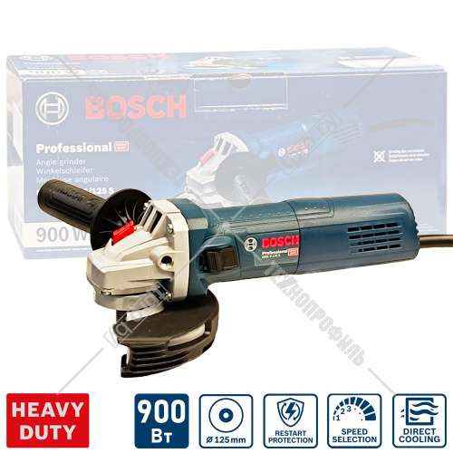 Угловая шлифмашина GWS 9-125 S Professional BOSCH (0601396102) купить в Гродно