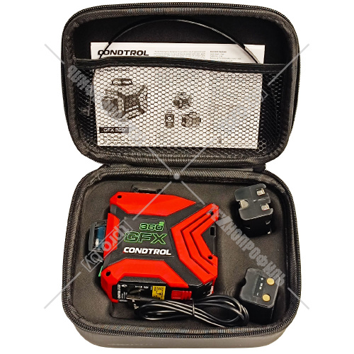Лазерный нивелир GFX 360-2 CONDTROL (1-2-229) купить в Гродно фото 4