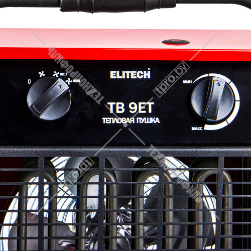 Пушка тепловая электрическая ТВ 9ЕТ ELITECH (190727) купить в Гродно фото 3 Пушка тепловая электрическая ТВ 9ЕТ ELITECH (190727) купить в Гродно фото 3