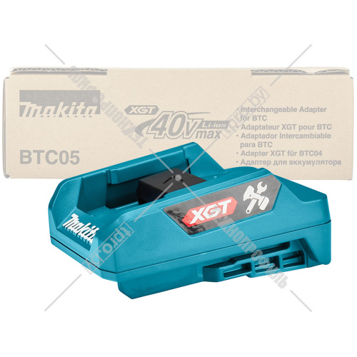 Адаптер BTC05 с тестера BTC04 на аккумулятор XGT 40Vmax MAKITA (191K30-9) купить в Гродно