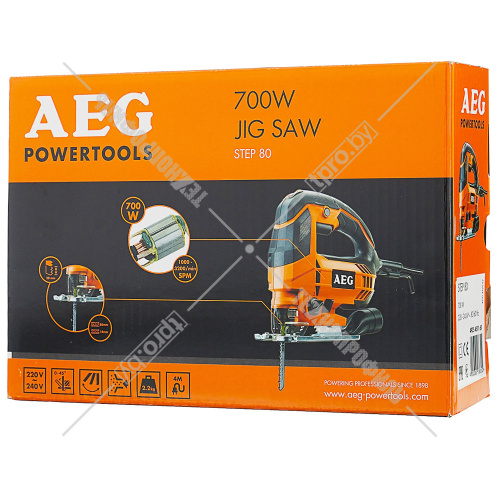 Лобзик электрический STEP 80 X AEG (4935451161) купить в Гродно фото 8