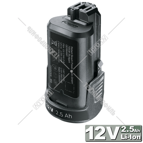 Аккумулятор PBA 12 V 2.5 Ah (-1-) BOSCH (1600A00H3D) купить в Гродно