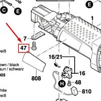 Специальный винт с круглой головкой к GWS 850 CE BOSCH (2609110052) купить в Гродно