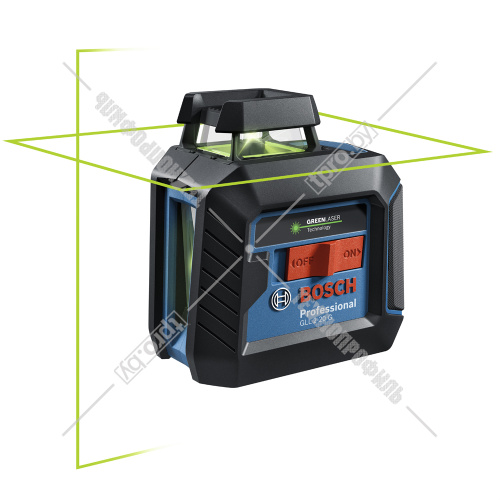 Лазерный нивелир GLL 2-20 G Professional + штатив BT 150 BOSCH (0601065001) купить в Гродно фото 2