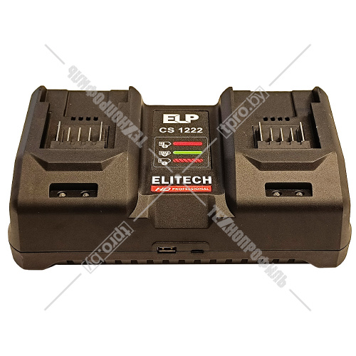 Зарядное устройство CS 1222 к аккумуляторам 10.8V - 20V (6A / USB) ELITECH HD (Е0911.019.00) купить в Гродно фото 2
