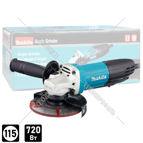 Угловая шлифмашина GA4534 (GA 4534) MAKITA купить в Гродно