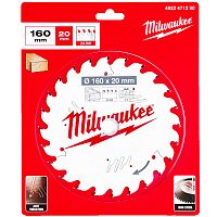Пильный диск 160х2,2х20 мм Z24 Milwaukee (4932471290) купить в Гродно