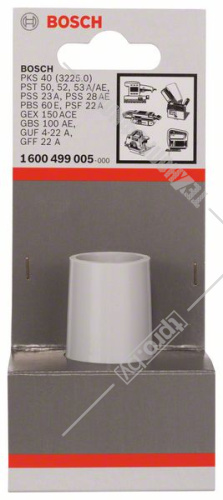 Адаптер для пылеотсоса GAS 35/GAS 55 (25-35 мм) BOSCH (1600499005) купить в Гродно