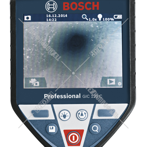 Инспекционная камера аккумуляторная GIC 120 C Professional BOSCH (0601241201) купить в Гродно фото 3