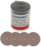 (420) Отрезной круг 24х3,2 мм (20 шт) Dremel (2615042032) купить в Гродно