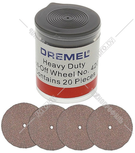 (420) Отрезной круг 24х3,2 мм (20 шт) Dremel (2615042032) купить в Гродно