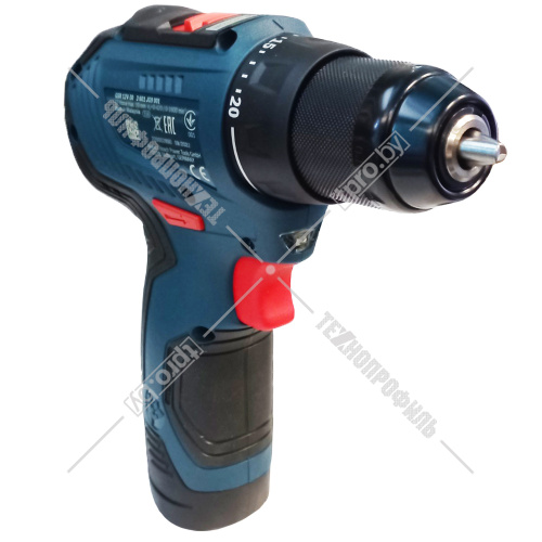 Дрель-шуруповерт аккумуляторная GSR 12V-30 Professional BOSCH (06019G9000) купить в Гродно фото 8