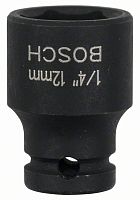 Ударная торцовая головка 12 мм (1/4") BOSCH (1608551008) купить в Гродно