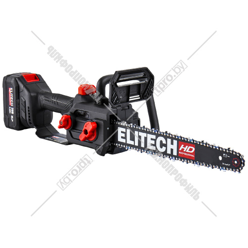 Пила цепная аккумуляторная CS 2012BLPK ELITECH HD (E1611.026.01) купить в Гродно фото 3 Пила цепная аккумуляторная CS 2012BLPK ELITECH HD (E1611.026.01) купить в Гродно фото 3