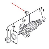 Ротор к перфоратору GBH 2-26 DRE / GBH 2-26 DFR BOSCH (1619P10005) купить в Гродно