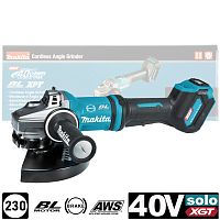 Угловая шлифмашина аккумуляторная GA038GZ (GA 038 GZ) MAKITA купить в Гродно