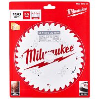 Пильный диск 190х1,6х30 мм Z36 Milwaukee (4932471301) купить в Гродно