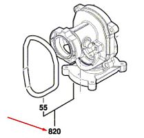 Промежуточный фланец к GBH 18V-26 / GBH 18V-26 F BOSCH (1607000C8X) купить в Гродно