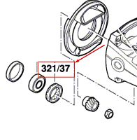 Уплотнительное кольцо к AKE, GBR, GBS, GEX, GGS, GKE, GNF  BOSCH (1600290016) купить в Гродно