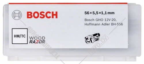 Нож для рубанка GHO 12V-20 (56 мм) BOSCH (2608000673) купить в Гродно